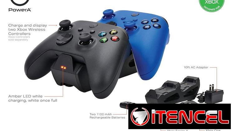 PowerA Dual Charging Station para Xbox Negra | Base de Carga Doble en La Habana