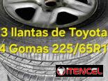 TODOx200usd – 3 llantas+4 gomas de Toyota RAV4 225/65R17 M+S