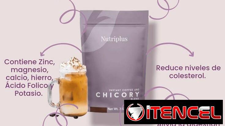 Café de achicoria (Menos cafeína y ayuda a la pérdida de peso) Enriquecido con Vitamina C y otras