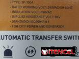 Transfer Automático de 3 Polos 100A, 220V ⚡Transfer Automático de 3 Polos 100A, 220V 〽️ Marca: SACO ✅ Tipos: 3P/100A ✅ R