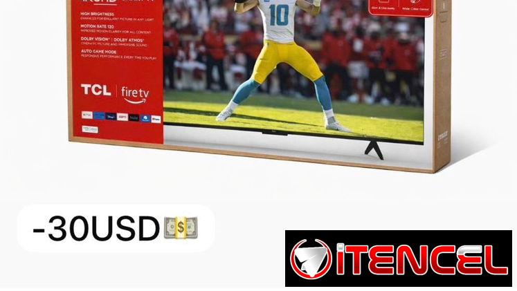 TV TCL 58″ Class S5 Series 4K UHD HDR LED Smart Fire TV (2025) NUEVO EN CAJA