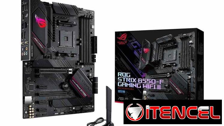 🎮 AMD 🎮 Board Asus ROG Strix B550-F Gaming Wifi II 🎮 12+2VRM🔹50A🔹4400mhz🔹PCIe4 x16🔹M.2 Gen4🔹2xM.2🔹6xSATA 📦0km
