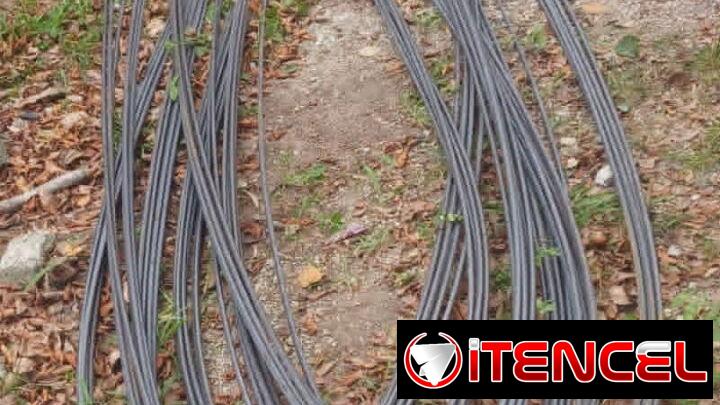 Cabillas de acero para construcción.