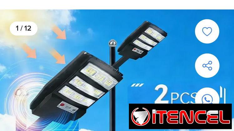 lamparas recargable con panel solar8