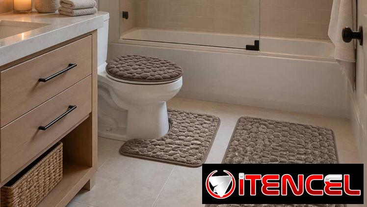 Alfombra para baño 3piezas