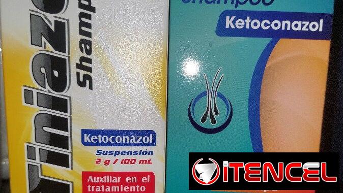 Ketoconazol en Champú, Tiniazol frasco de 120ml  especial en el tratamiento de la caspa.