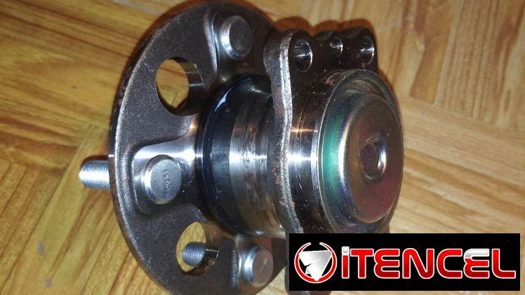 Juego de Cubos de Rueda Traseros de Hyundai Accent del 2006 al 2011 y Kia Río 2006 al 2011 con sus rodamientos.