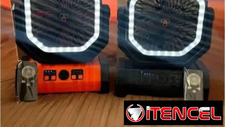 Ventilador Recargable F6