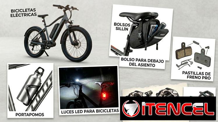 🚴‍♂️ Bicicletas Eléctricas, Bolsos de Transporte, Porta Pomo, Luces, Pastillas de Freno, Pedales Pro y Más Accesorios