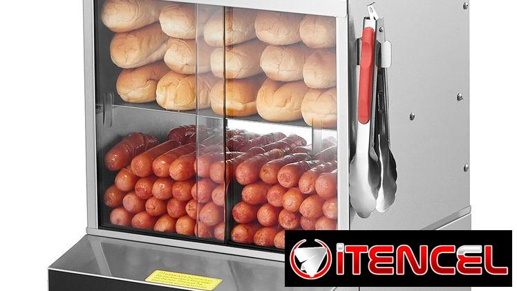 Expositor de hot dog — Expositor de perro caliente