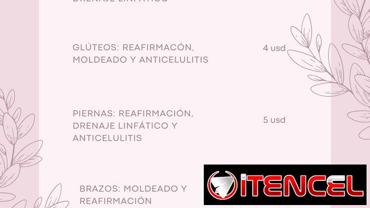 Se ofrecen servicios de Maderoterapia