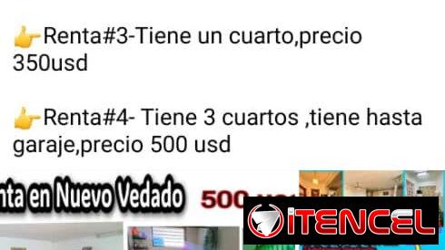 RENTAS EN TODA LA HABANA