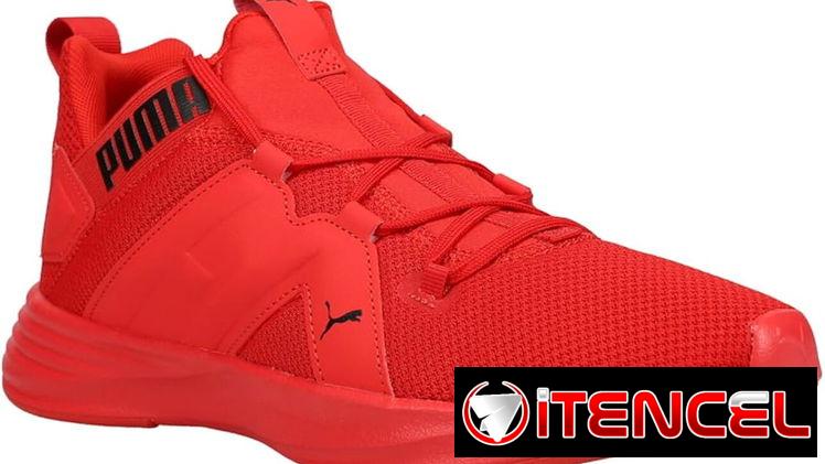 Tenis PUMA CONTEMPT DEMI SOFT-FOAM+ 100% ORIGINALES (ROJO, VINO) Zapatillas RUNNING, A ESTRENAR TF: 59030040