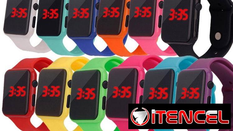 🕗​  Reloj Digital LED de Colores 🕗​ Ajustable Hora Segmento color Rojo 🕗​🕗​🕗​🕗​   5-887-2.3.6.0  🕗​🕗​