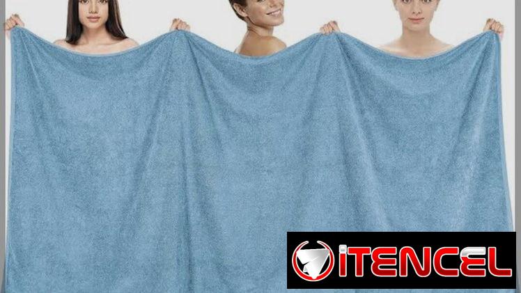 Toallas super grandes 75cmx1.50m de algodón color entero