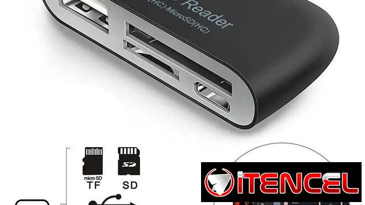 * Adaptador multifuncional inteligente 4 en 1
