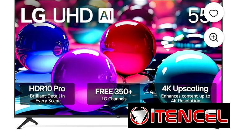 Smart TV LG 55 pulg, 4k, serie 8, llamar 56194215