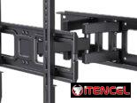 📺🔧 SOPORTE TV 26”-65” FULL MOTION GIRATORIO + INCLINACIÓN 💥 HASTA 110LB Envío + Garantía