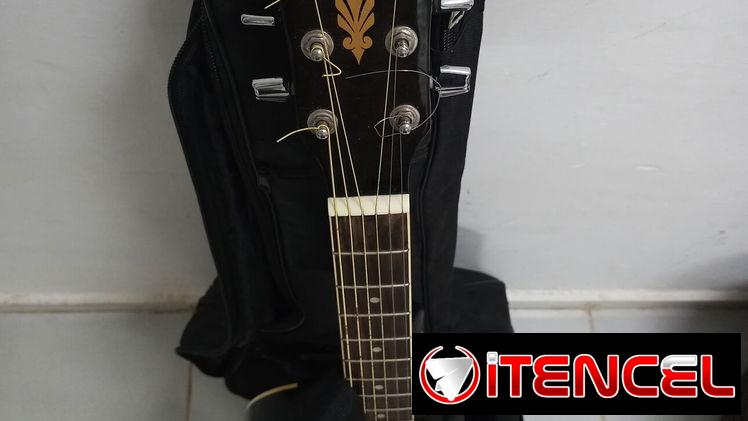🎸Guitarra Ibanez Electroacústica Negra Cutaway