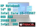 LAPTOP 🎁NUEVA🎁📦CAJA, HP Notebook (14-dq2088wm), 14″ HD IPS, Intel Core i5-1135G7, 8GB RAM, 256GB SSD