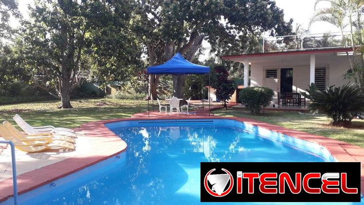 PASADIA EN REPARTO SIBONEY CON PISCINA GRANDE CON RECIRCULACIÓN +53 52463651 🐬🐬🐬🐬🐬