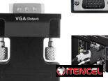 Adaptador HDMI-VGA (con audio)