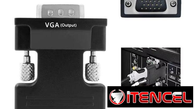 Adaptador HDMI-VGA (con audio)