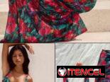 Bikinis con pareos en combinación
