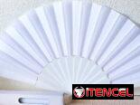 Abanicos  blancos