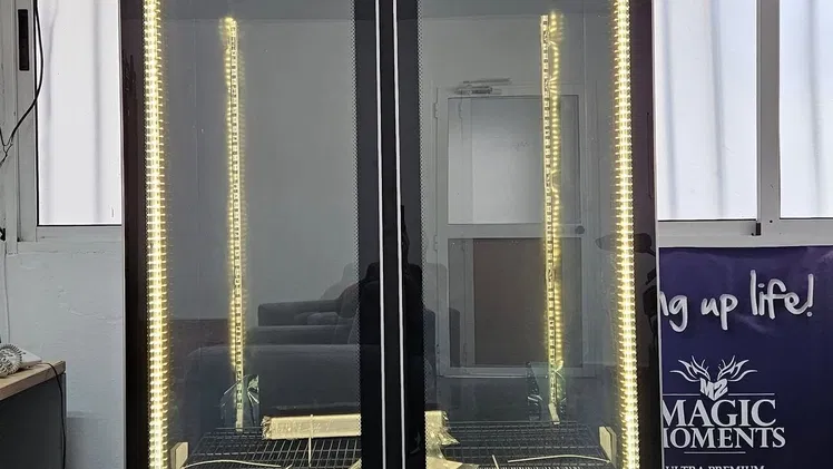 Exhibidora doble 25 pies / 690 Litros vertical marca Xingx precio $1570 usd Transporte Incluido. Factura y Garantía