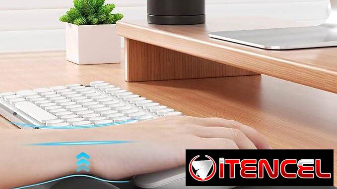 – Alfombrilla Ergonómica para Mouse con Reposamuñecas de Gel