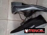 Zapatos de piel negros para uso formal,  de hombre. Número 43, mejor probarselos