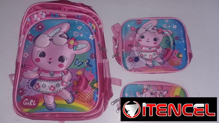 Mochila/merendero/cartuchera