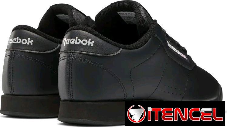 Tenis REEBOK ( zapatillas ) CLASSICS PRINCESS 100% ORIGINALES, IMPORTADOS DE EEUU. EN NEGRO TF: 59030040.
