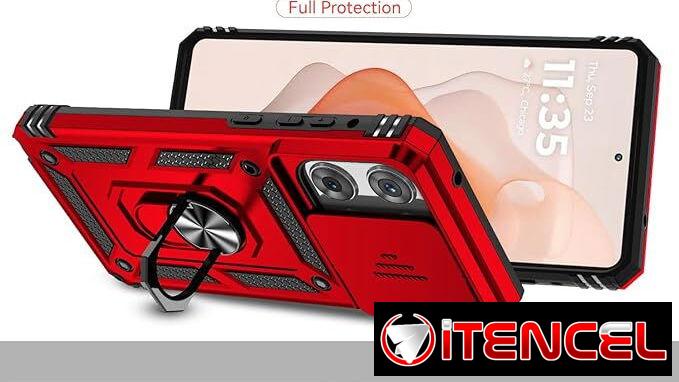 Funda SunStory para Motorola Moto G Stylus 5G 2025 con protector de pantalla y soporte | videojuegoshabana.com