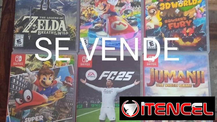 Se venden discos de nintendo switch!!!