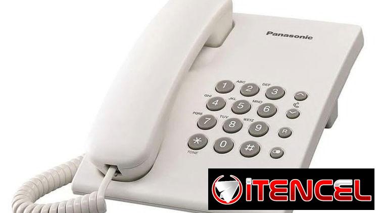 Teléfono de Línea Fija Panasonic —25 USD