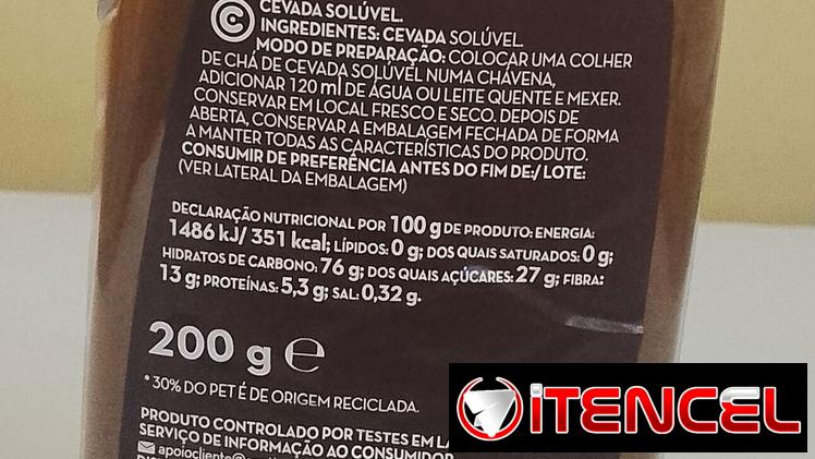 📣Cebada 100% soluble 200g