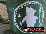 Hermosa jarra temática Winnie Pooh
