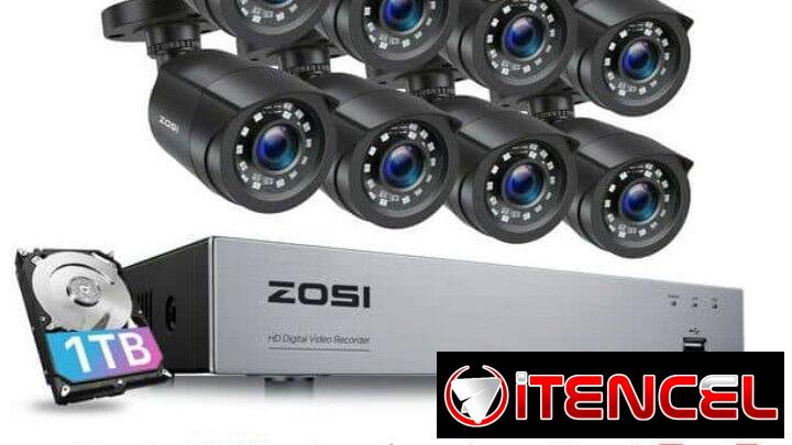 S. de seguridad Sozi,8 canales