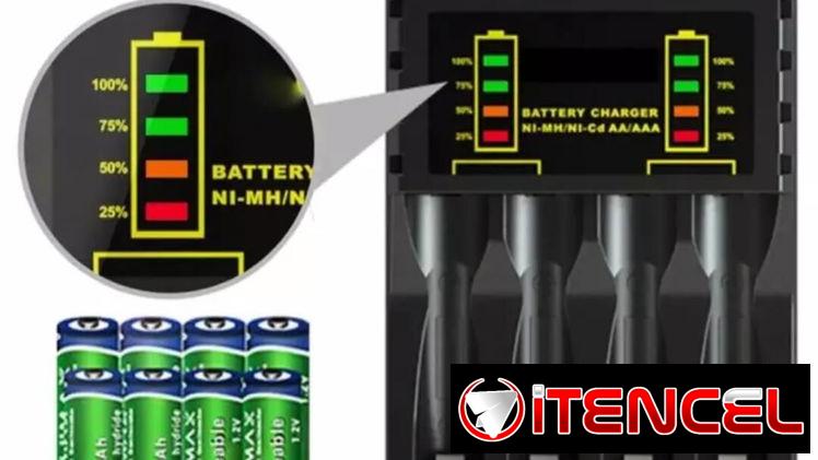 CARGADOR BATERIA PILA AA/ AAA