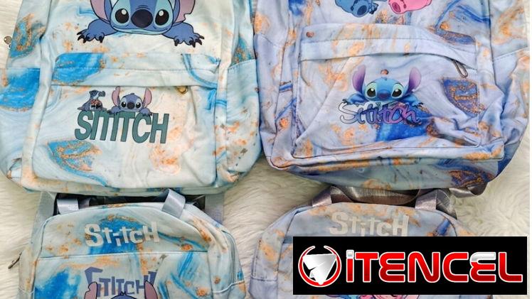 Set de mochila, merendero y cartuchera