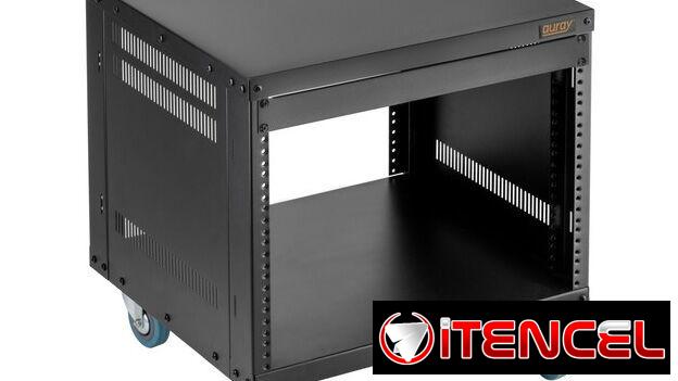 Rack Móvil Profesional 8U (Auray, M.A.)