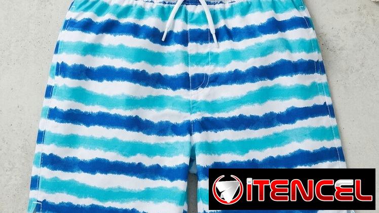 Short Playa Bañador “Ocean Drift” – Estilo Náutico Moderno Talla 10-11años 10