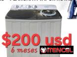 Lavadora semiautomática Milexus 10 kg con 6 meses de garantía 53220916