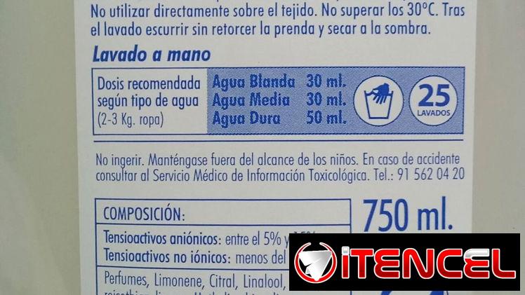 Jabón líquido para ropa de bebé 750 ml