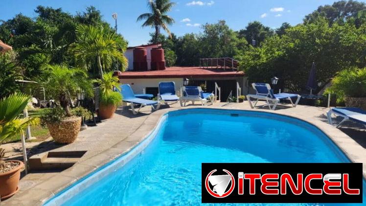 🌴🏠 Pasadías o Alquiler de Casa en Guanabo, La Habana con piscina y ranchón🦋