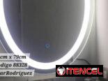 ESPEJOS CON LUZ LED (FRIA,CÁLIDA Y NEUTRA ) diferentes diseños mensajería gratis