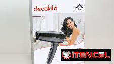 Secadora de Cabello 1000W. Secado rápido y sin dañar tu cabello. Marca Decakila. Nueva sellada en su caja. Color Negro