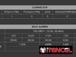 Fuente de PC nueva Sellada MSI MAG A650BN, fuente de alimentación compacta no modular de 650 W, bronce 80+